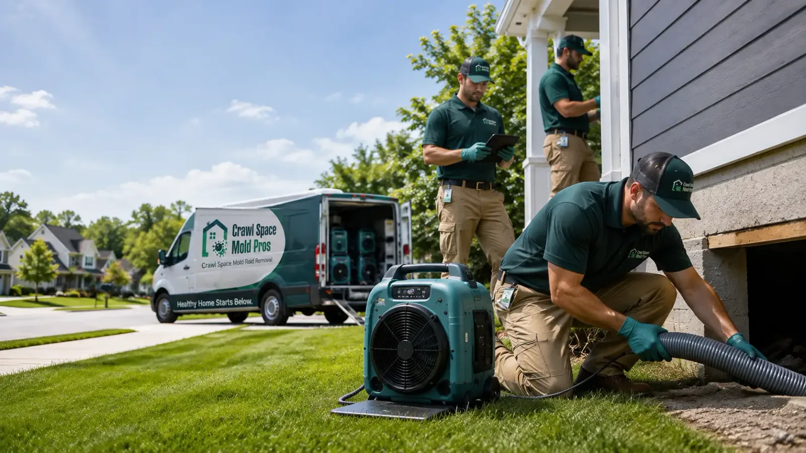 Crawl Space Mold Removal in Woods Cross, UT